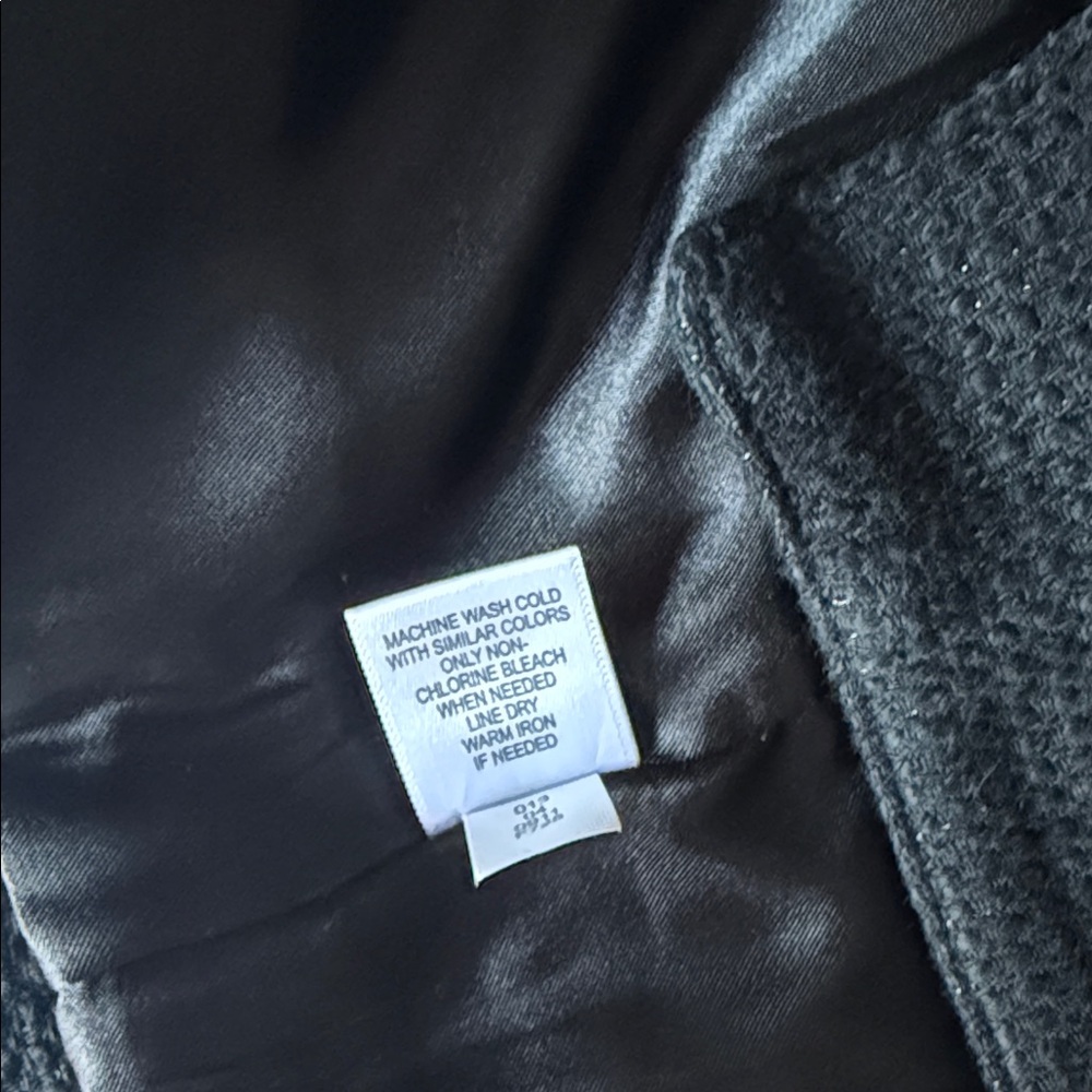 Vintage Look Mossimo Cropped Black Jacket size M - Picture 8 of 12